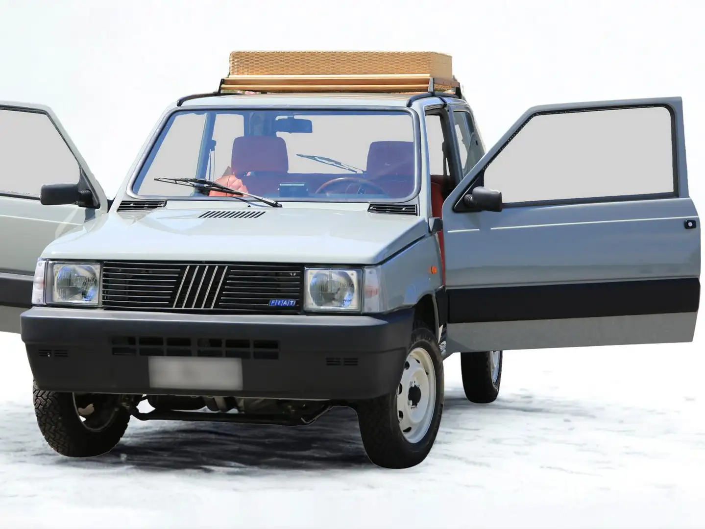 Fiat Panda Panda 1.0 Sisley 4x4 Grijs - 1