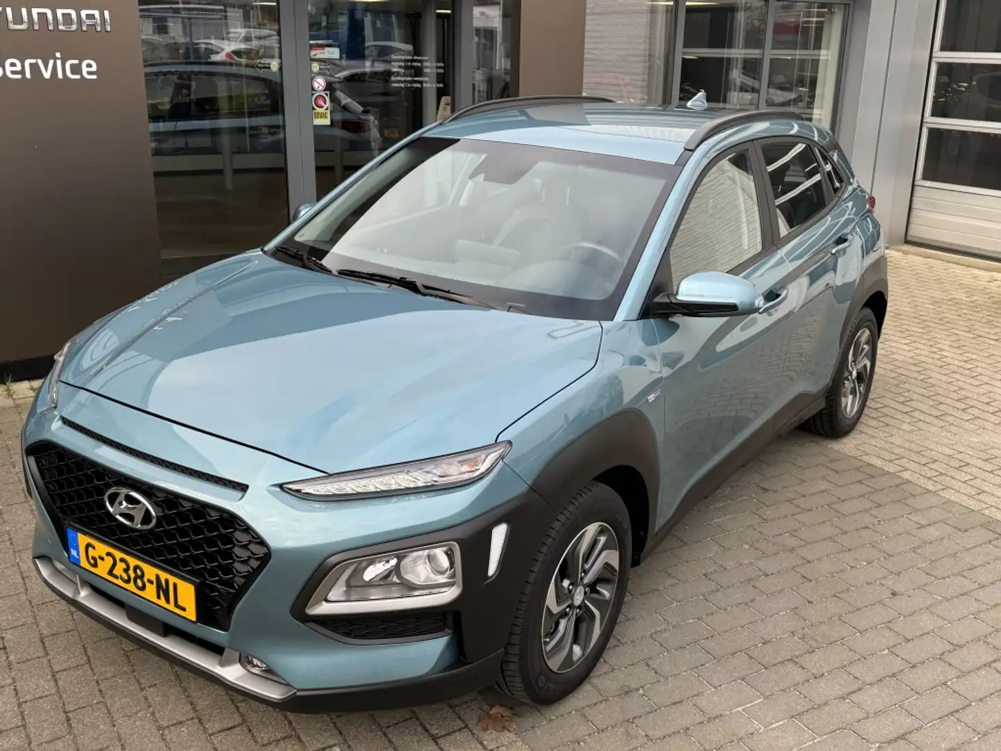 Hyundai KONA 1.6 GDI HEV Comfort | Navigatie | Premium audio | Bleu - 2