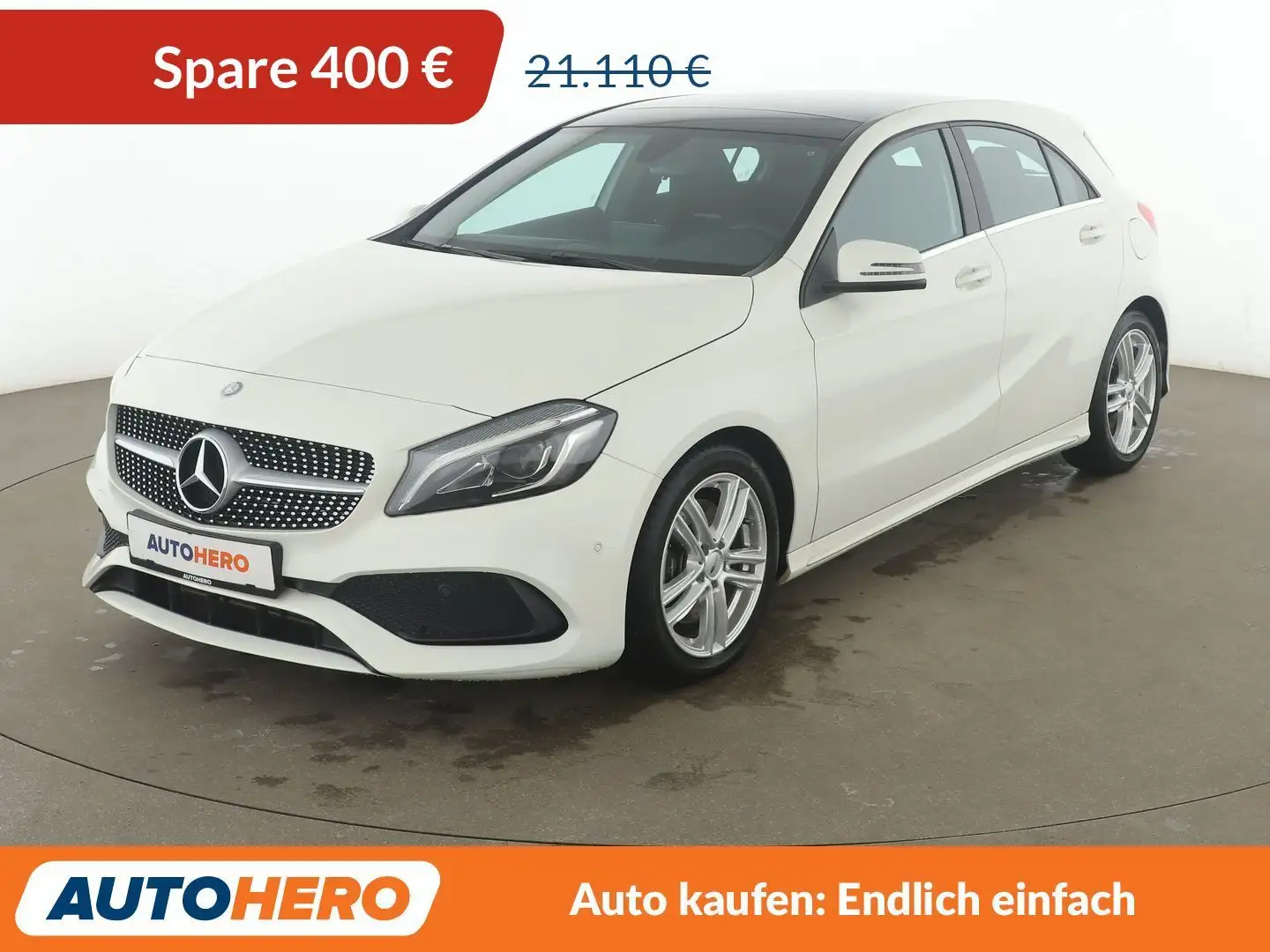 Mercedes-Benz A 250 A 250 BlueEfficiency AMG Sport Aut.*NAVI*LED*PDC* Weiß - 1