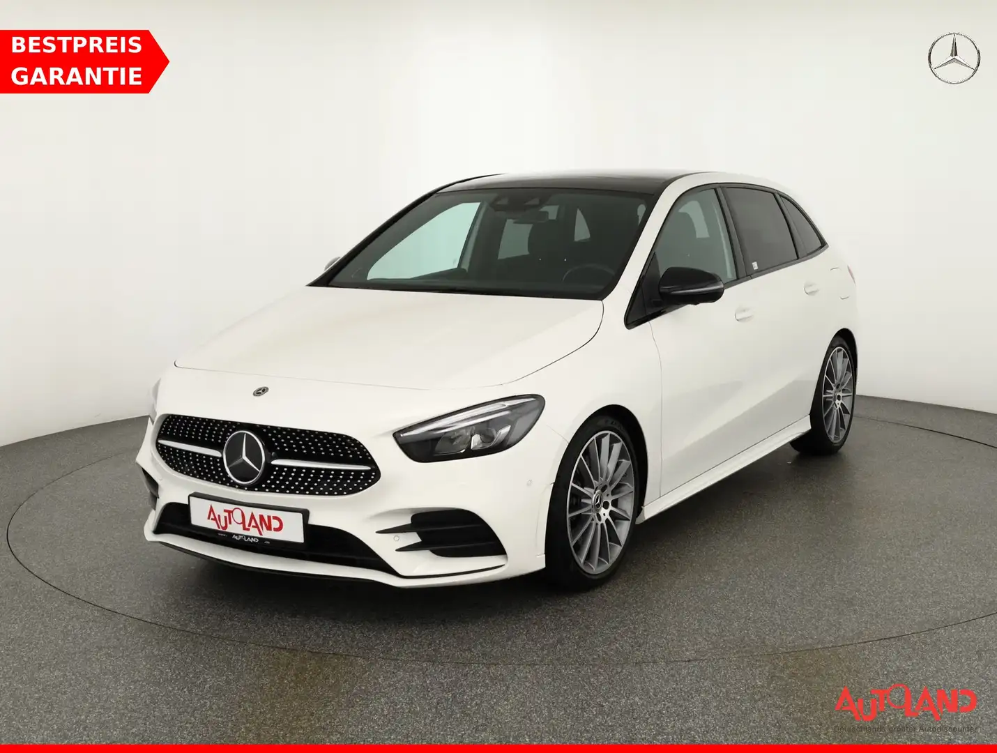 Mercedes-Benz B 150 B220 d AMG Line Navi ACC Burmester Panorama 360° Weiß - 1