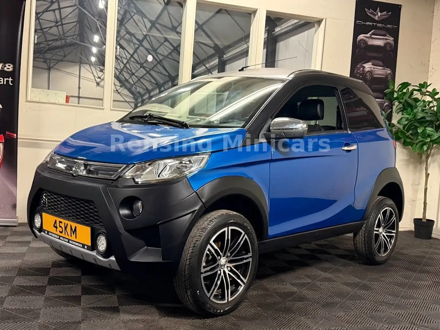 Aixam Crossover XXL 8 PS Mopedauto Microcar 45 KM Blau - 2