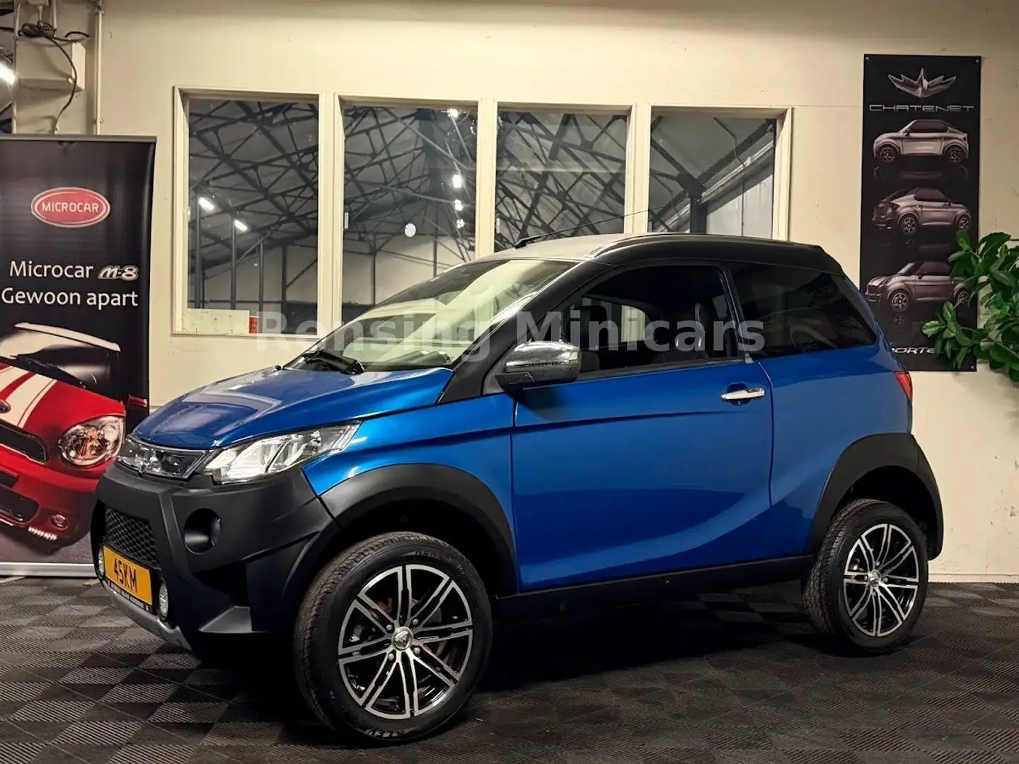 Aixam Crossover XXL 8 PS Mopedauto Microcar 45 KM Blau - 1