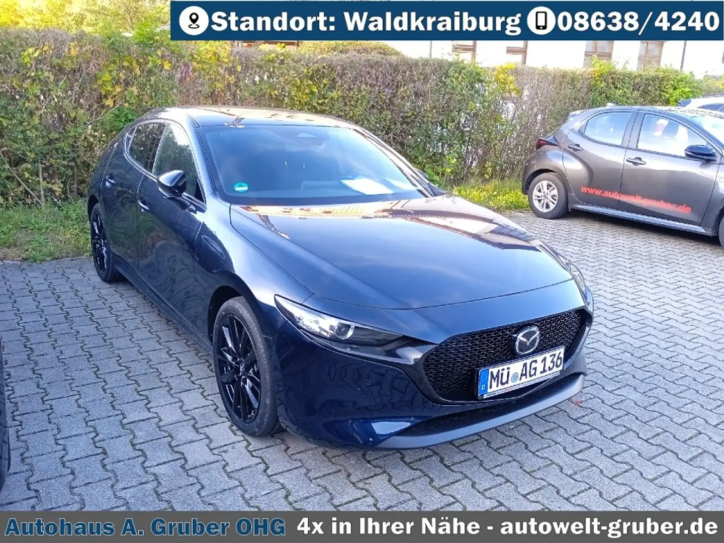 Mazda 3 e-SKYACTIV X 186ps Automatik Homura Blau - 2