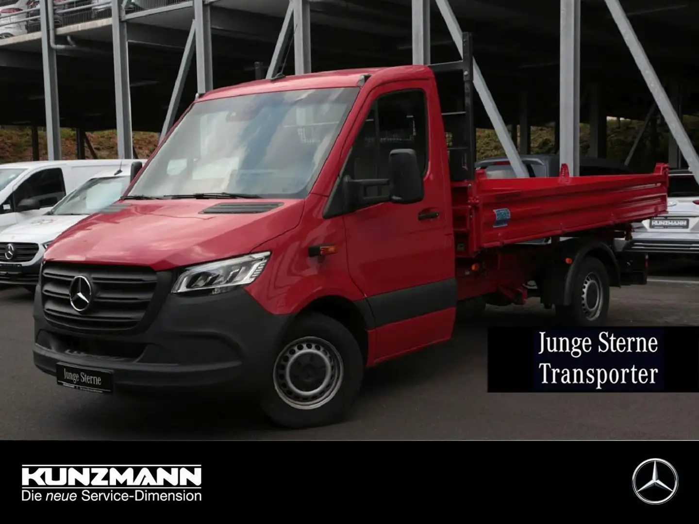 Mercedes-Benz Sprinter 319 CDI Dreiseitenkipper Pritsche LED Rouge - 1