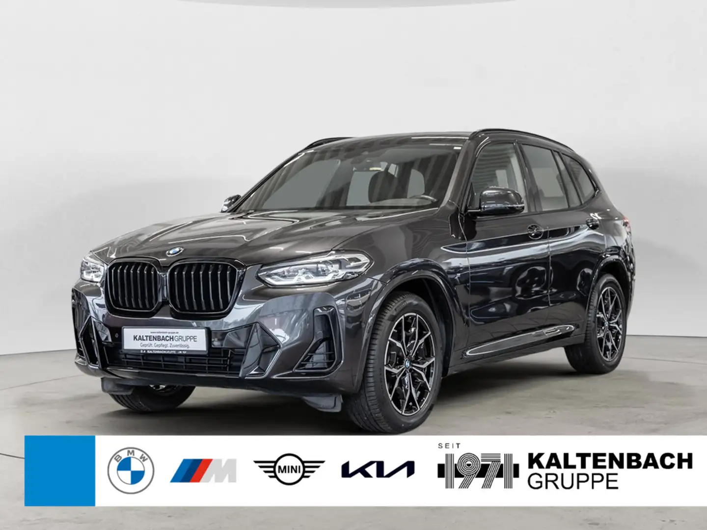 BMW X3 xDrive 20d M-Sport AHK LED W-LAN NAVI SHZ Grau - 1