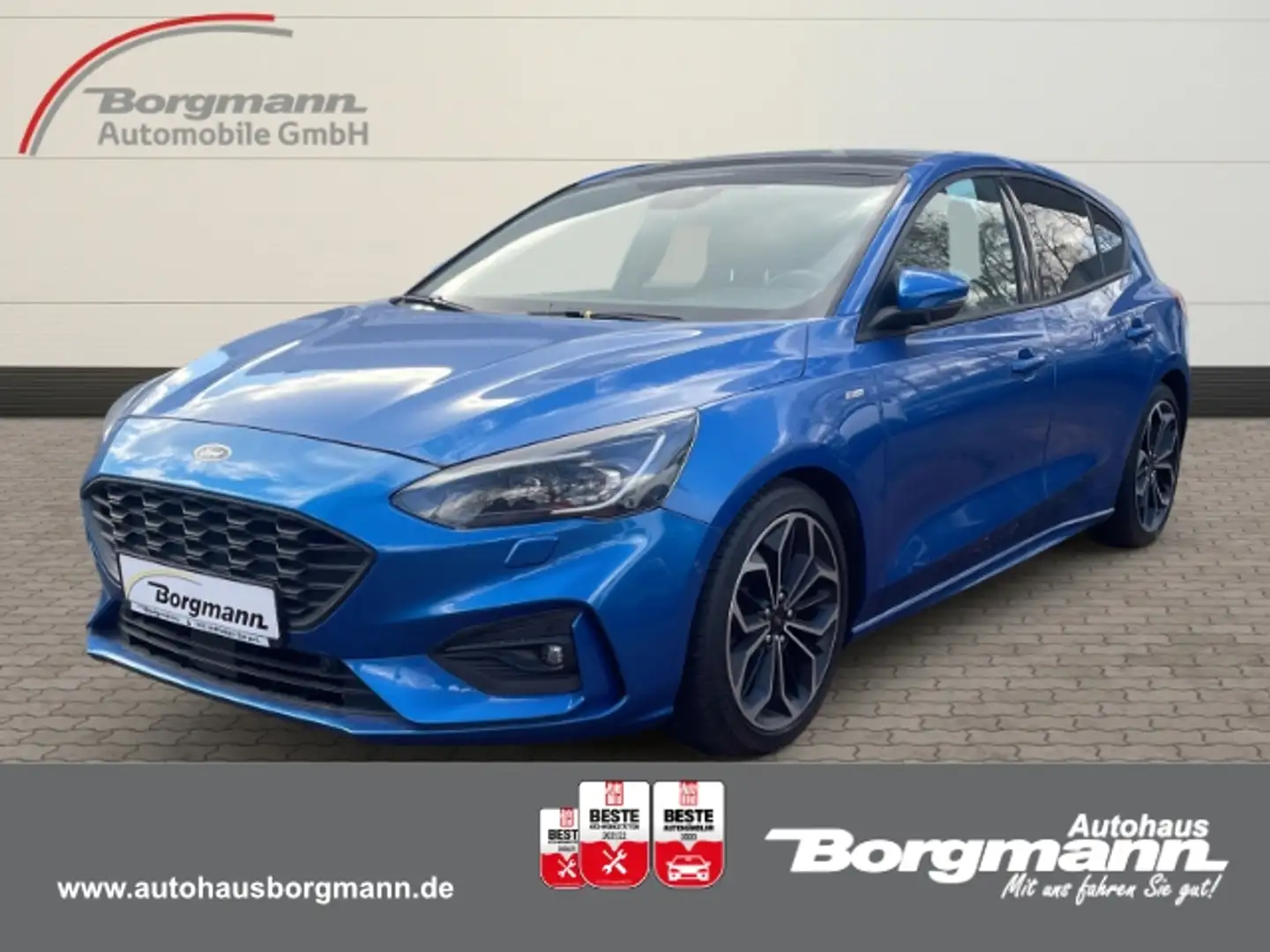 Ford Focus Active 1.0 EcoBoost EU6d-T Navi ACC Apple CarPlay Bleu - 1