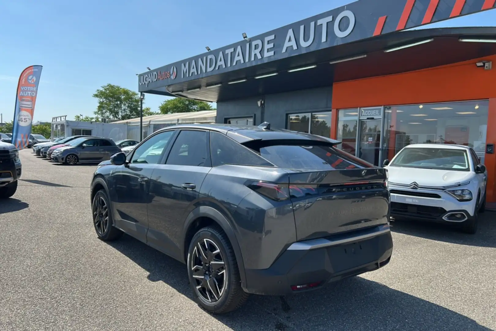 Peugeot 3008 HYBRID 145 E-DCS6 GT PK360 T.O Gris - 2