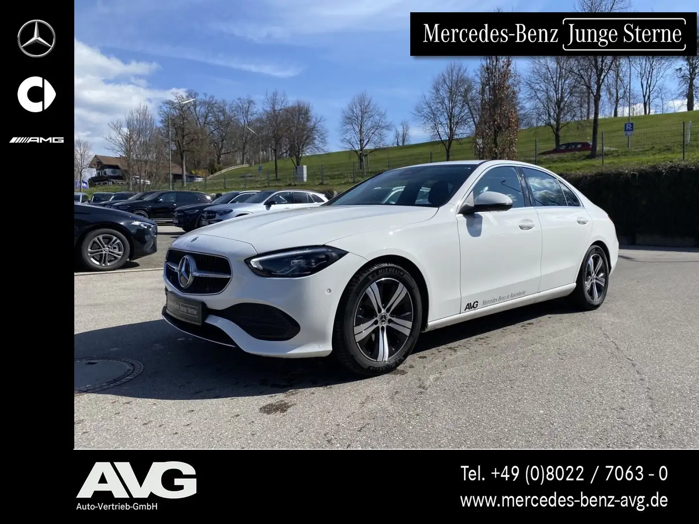 Mercedes-Benz C 180 C 180 Avantgarde High End MBUX AR LED Park RF Navi White - 1