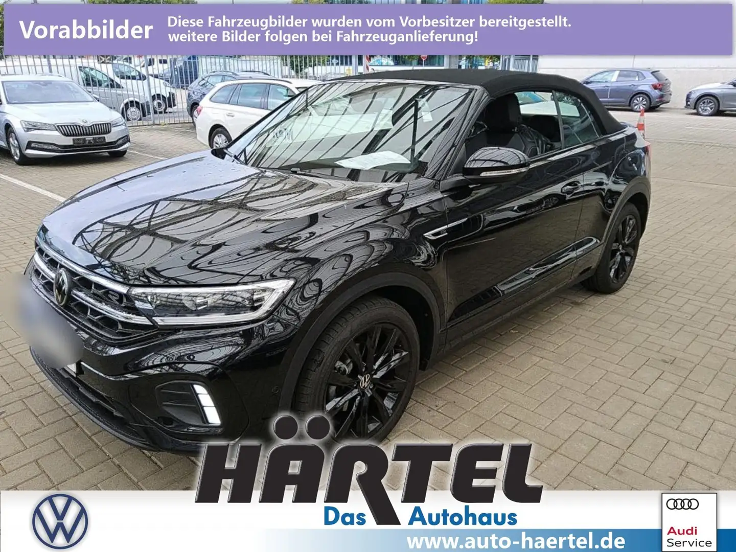 Volkswagen T-Roc CABRIOLET R-LINE BLACK STYLE 1.5 TSI Navi Schwarz - 1
