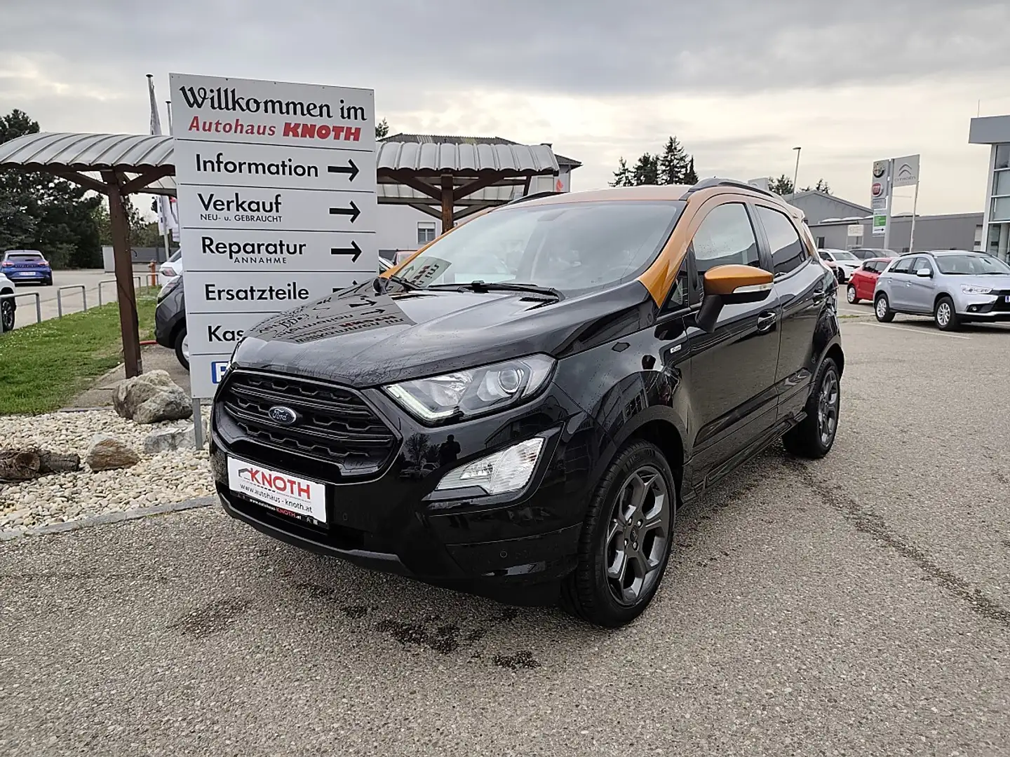 Ford EcoSport 1,0 EcoBoost ST-Line Schwarz - 1