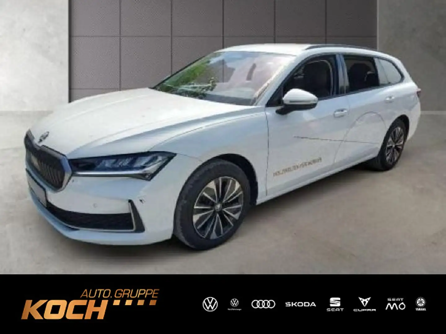 Skoda Superb Combi Selection 2.0 TDI NAVI*AHK*ACC*LED Weiß - 1