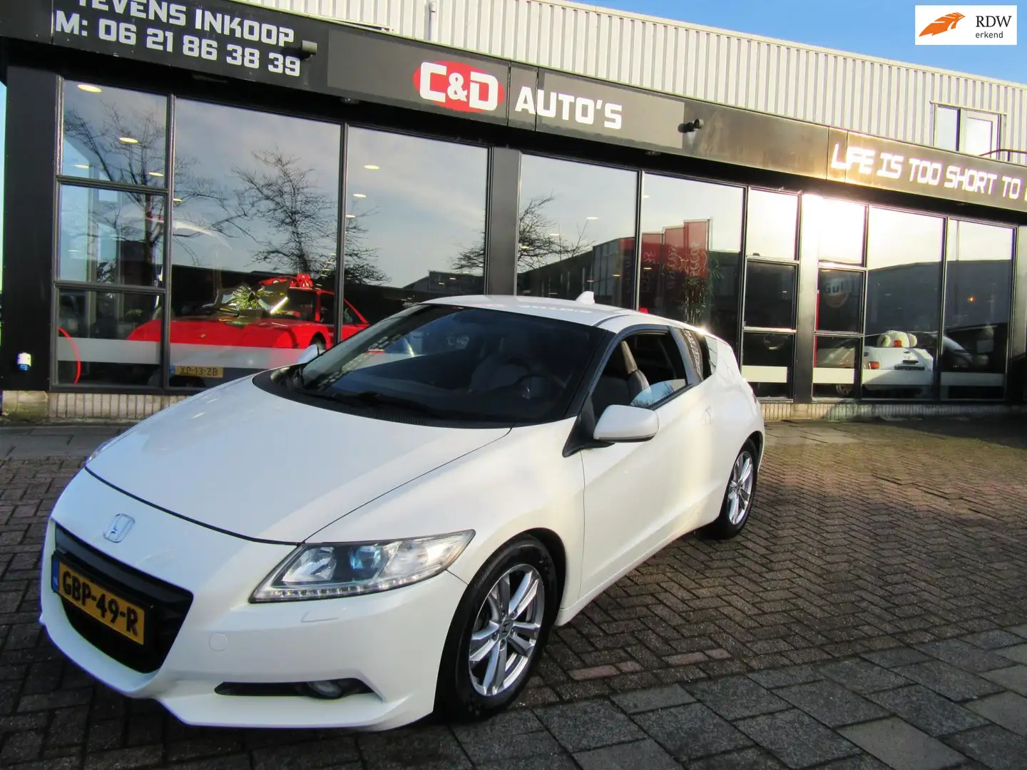 Honda CR-Z 1.5 i-Vtec IMA GT 2011 PARELMOERWIT UNIEKE UITV Weiß - 1