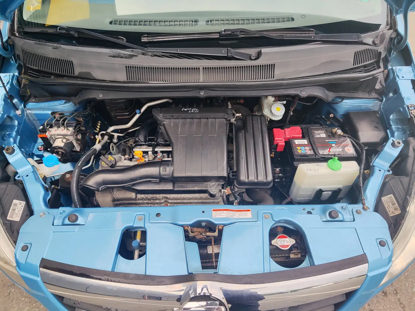 Opel Agila 1.2i Edition KLIMA/ALUFELGE/AHKupplung/Insp 1-HAND Blau - 2