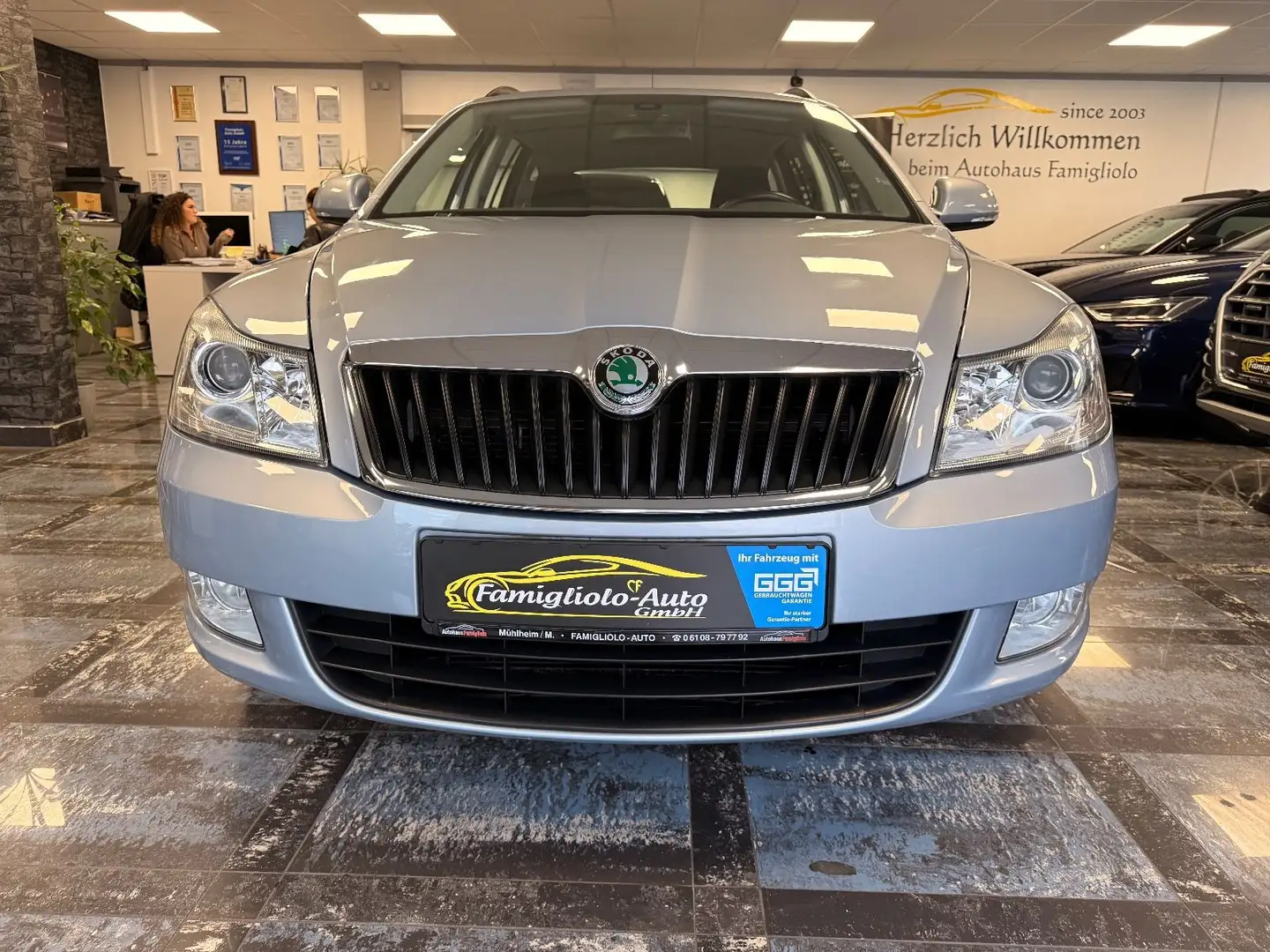 Skoda Octavia Combi Impuls Edition*SHZ*Klimaauto*AHK Bleu - 2