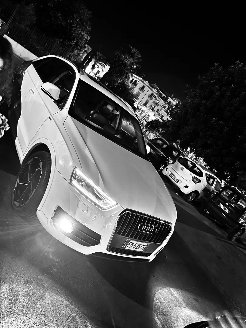 Audi Q3 Q3 2.0 tdi quattro 177cv s-tronic Bianco - 2