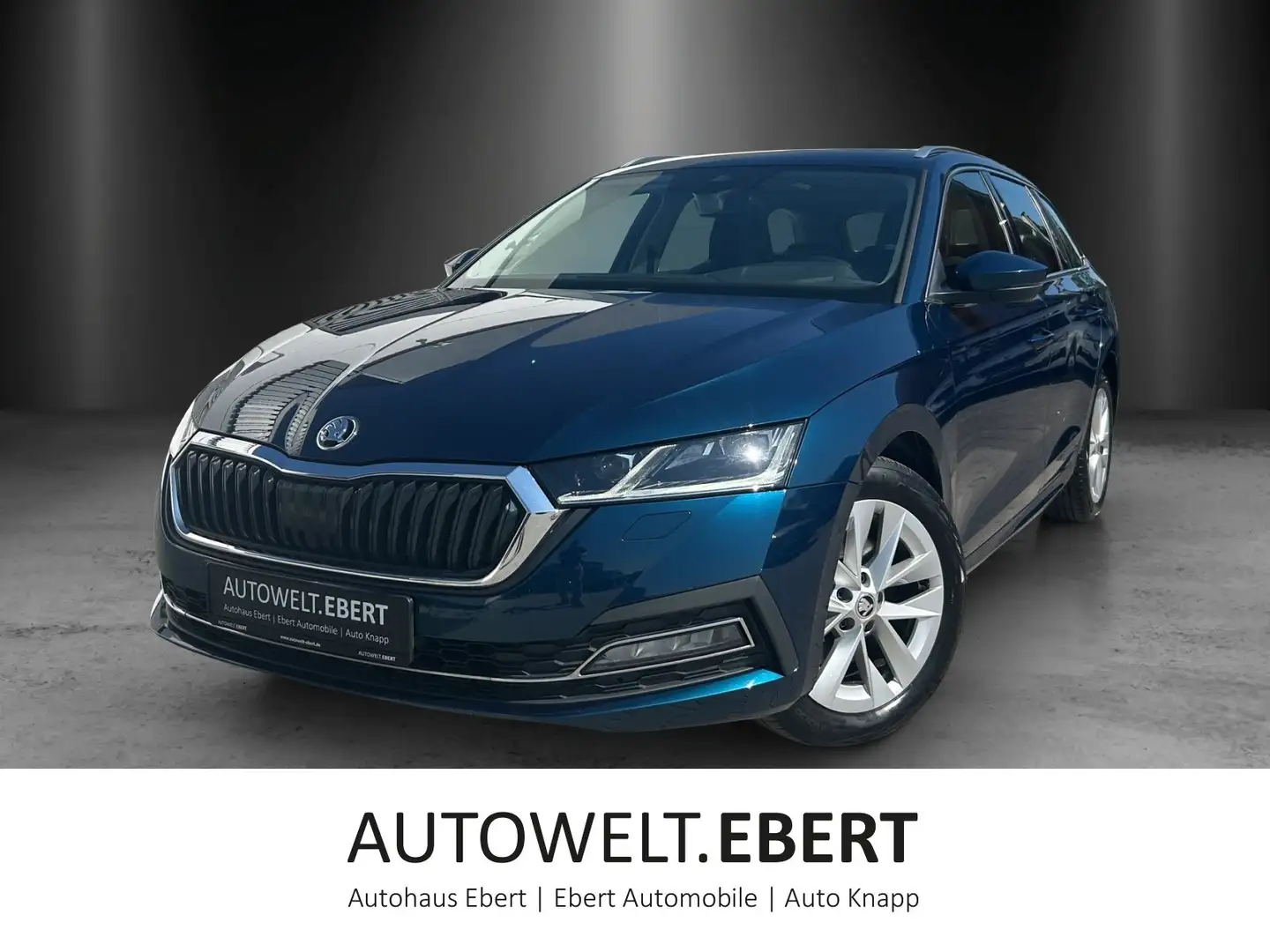 Skoda Octavia Combi 2.0 TDI DSG Style/KAMERA/PANO/HUD/ Blauw - 1