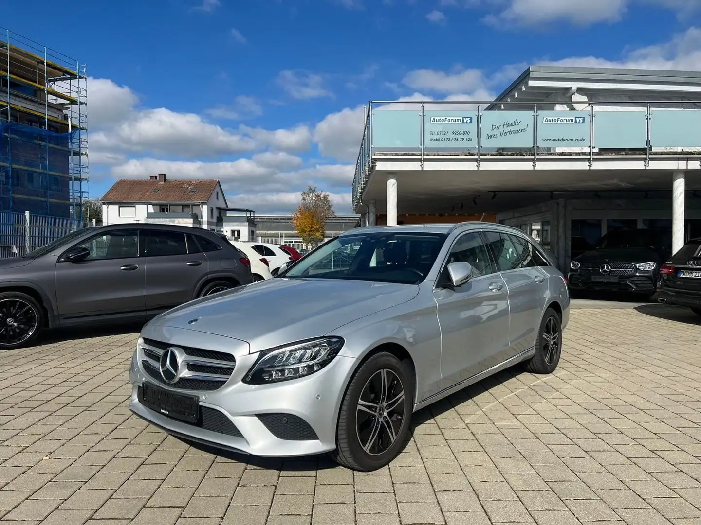 Mercedes-Benz C 180 T d*Navi*LED*Wide*RCAM*AHK Silber - 2