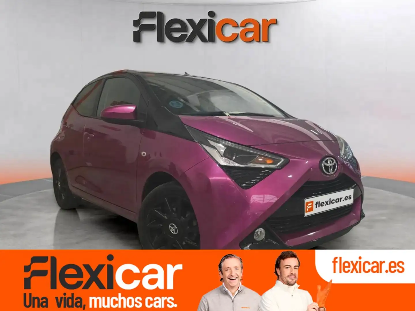 Toyota Aygo 1.0 70 x-cite Burdeos - 1