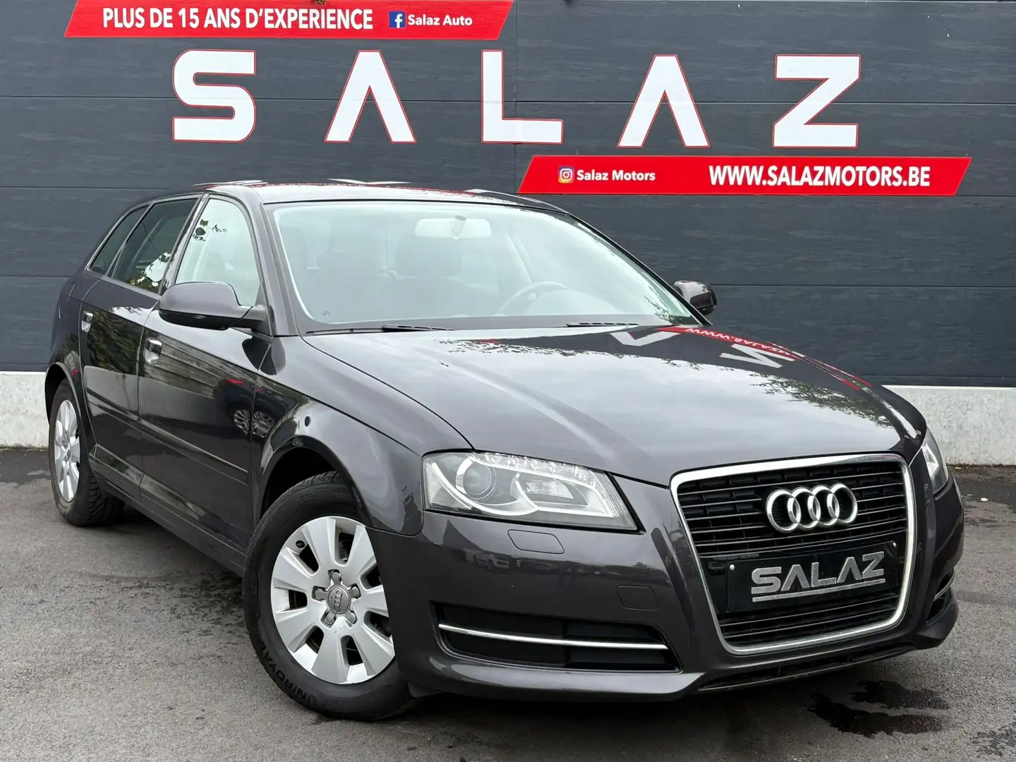 Audi A3 A3 Sportback 1.6 TDi XENON-GARANTIE-GPS-CONTROL- Gris - 1
