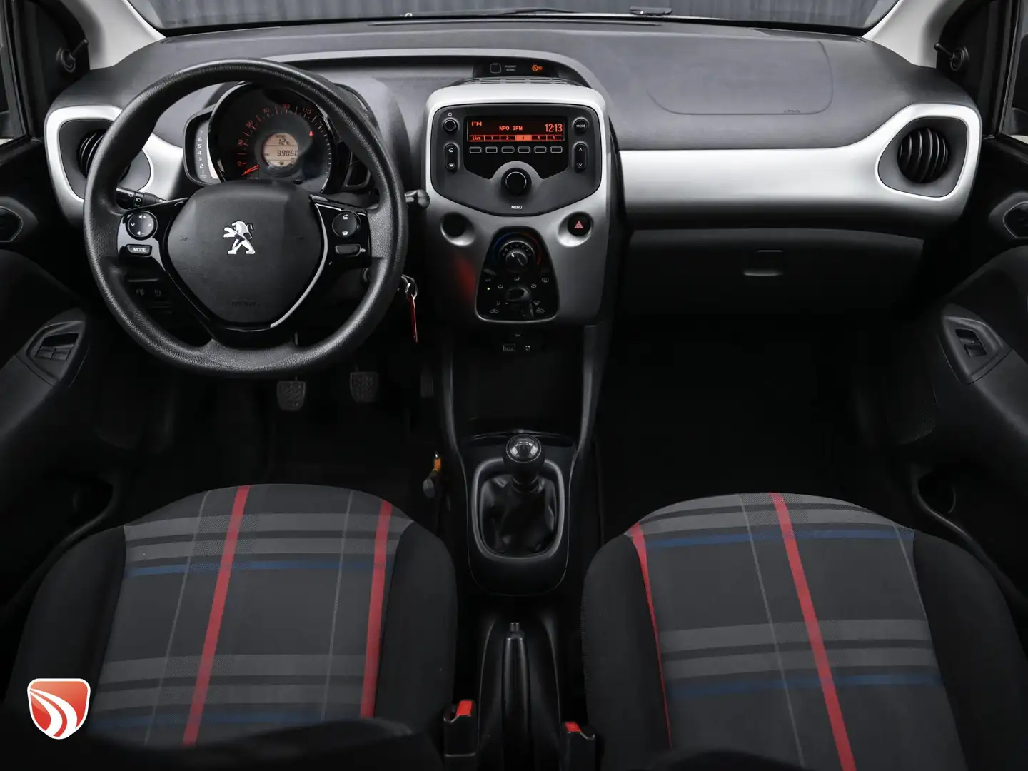 Peugeot 108 1.0 e-VTi Active 68pk | Airco | 5 deurs | NL Auto Zwart - 2