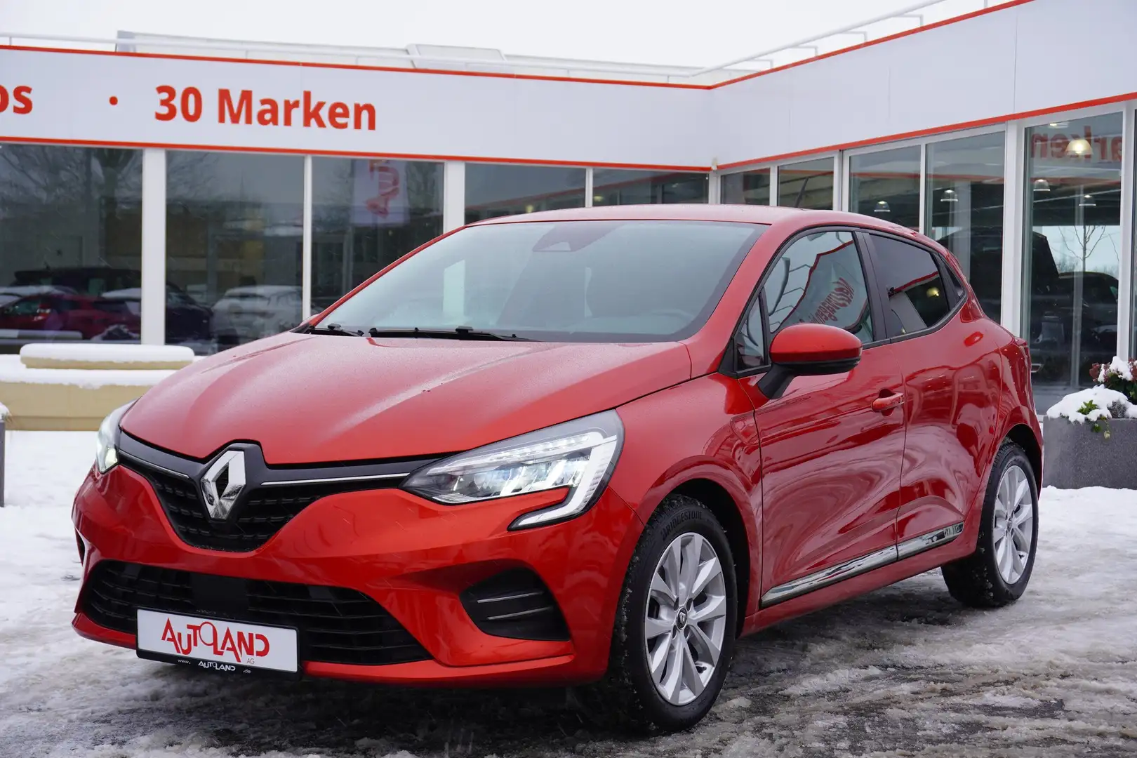 Renault Clio 1.0 Tempomat Sitzheizung PDC Spurhalte LED Rot - 1