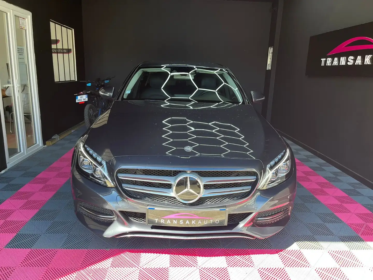 Mercedes-Benz C 220 Classe C 220 BlueTEC Sportline 7G-Tronic A Grijs - 2