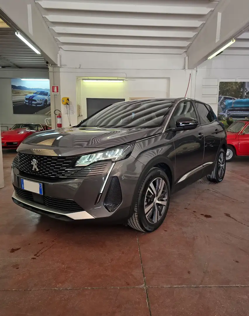 Peugeot 3008 1.5 bluehdi Allure Pack s&s 130cv eat8 Grijs - 1