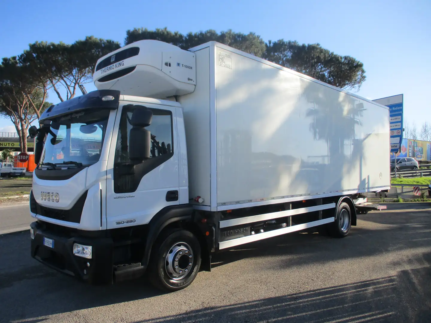 Iveco Sonstige EUROCARGO 160/28 E6 FRIGO+PEDANA FRC 19 PEDANE Weiß - 1
