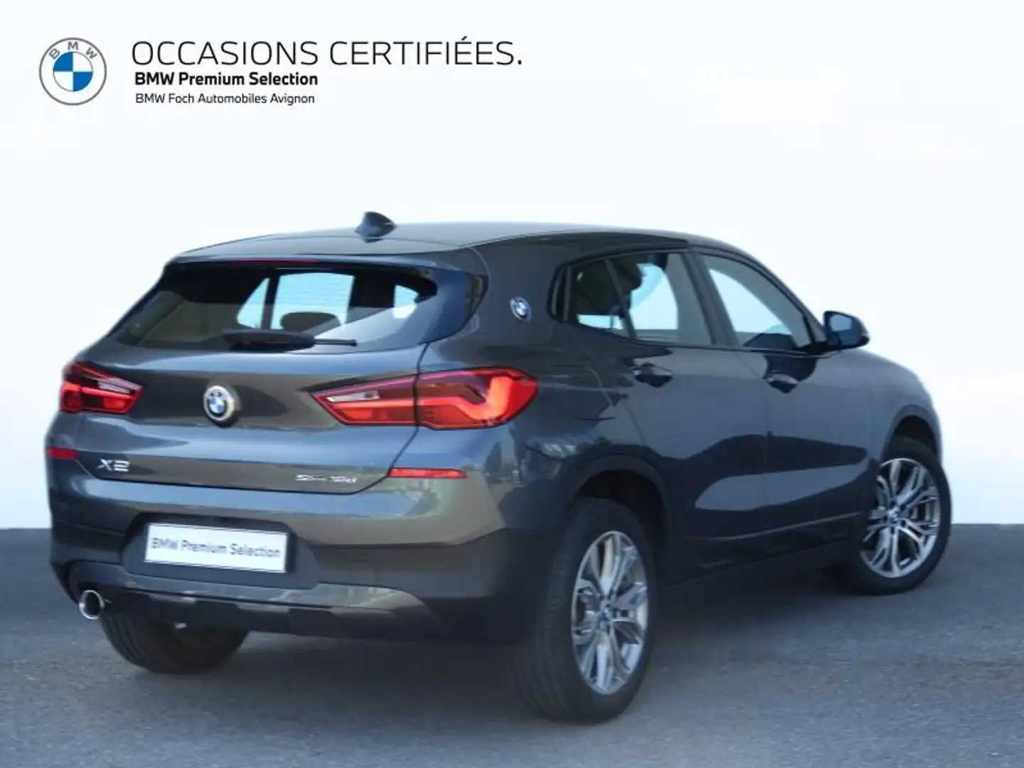 BMW X2 sDrive16dA 116ch Lounge DKG7 Euro6d-T Grau - 2