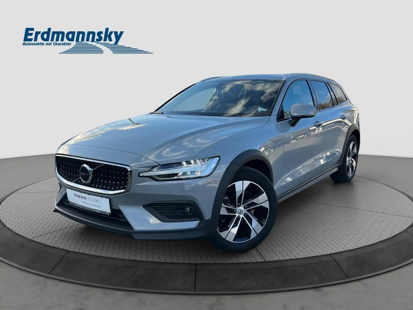 Volvo V60 B4 CC Plus AWD/Leder/Navi/LED/Kam/hzb.FS/DAB Gris - 1