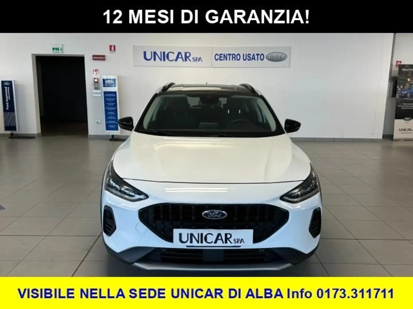 Ford Focus 1.000 ECOBOOST HYBRID 125CV ACTIVE STYLE Bianco - 2