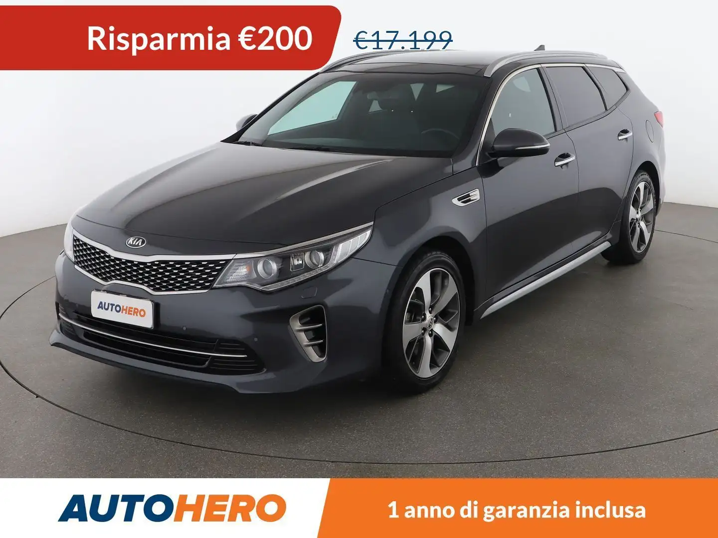 Kia Optima 1.7 CRDi GT Line DCT7 Schwarz - 1