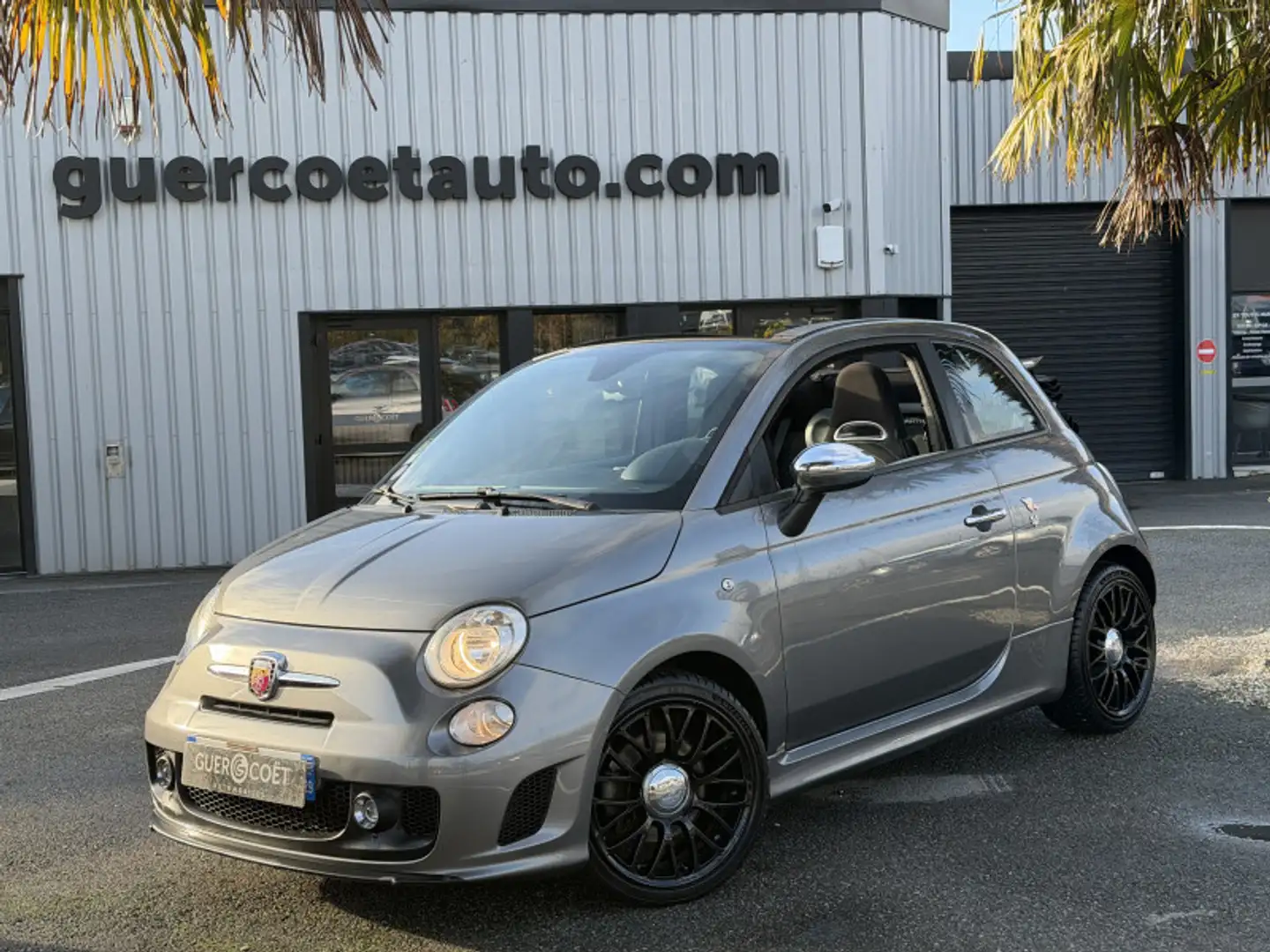 Abarth 500C 1.4 TURBO T-JET 140CH 595 Gris - 2