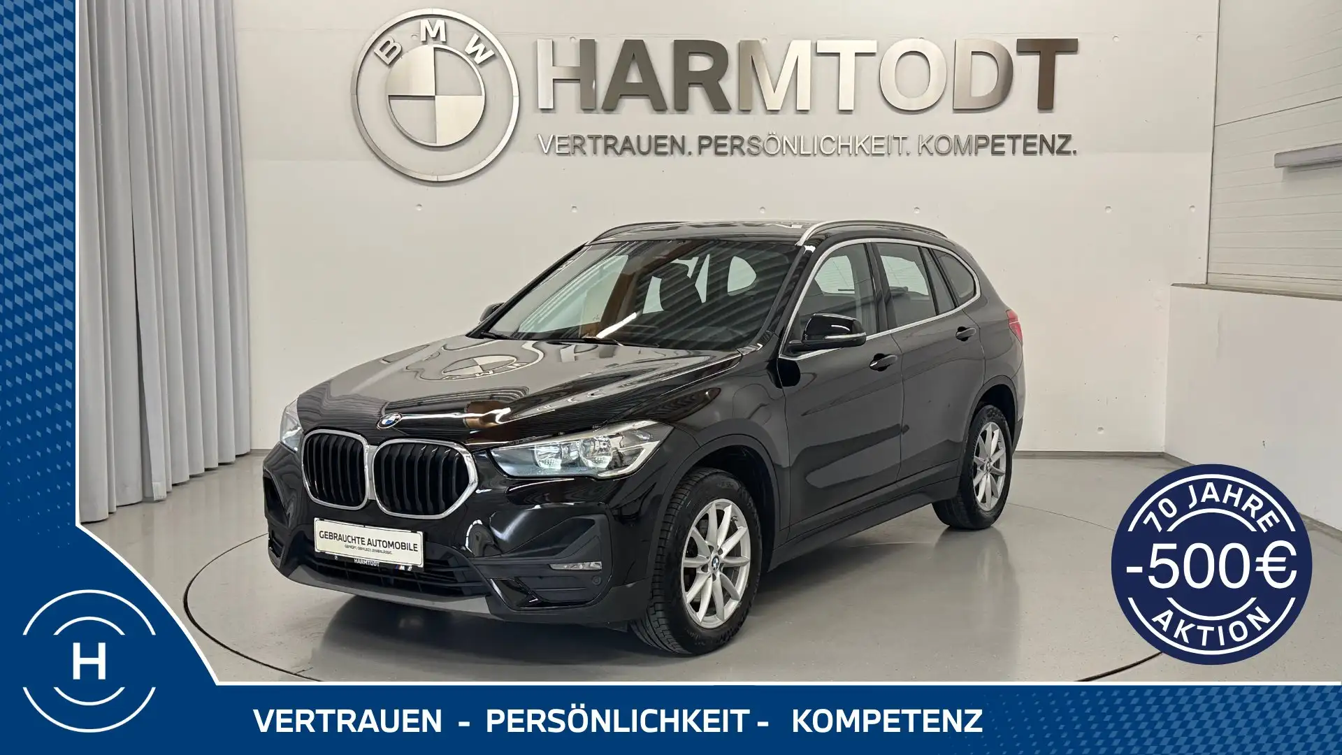 BMW X1 sDrive18d *Modell Advantage* Schwarz - 1