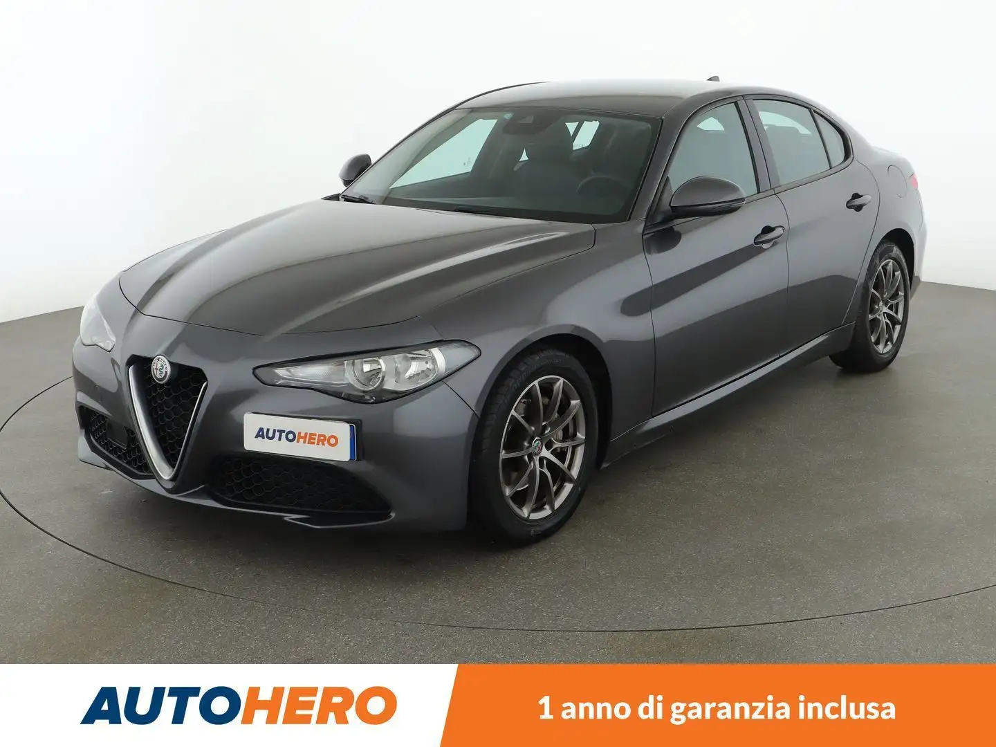 Alfa Romeo Giulia 2.2 JTDM Super 150 CV AT8 Grigio - 1