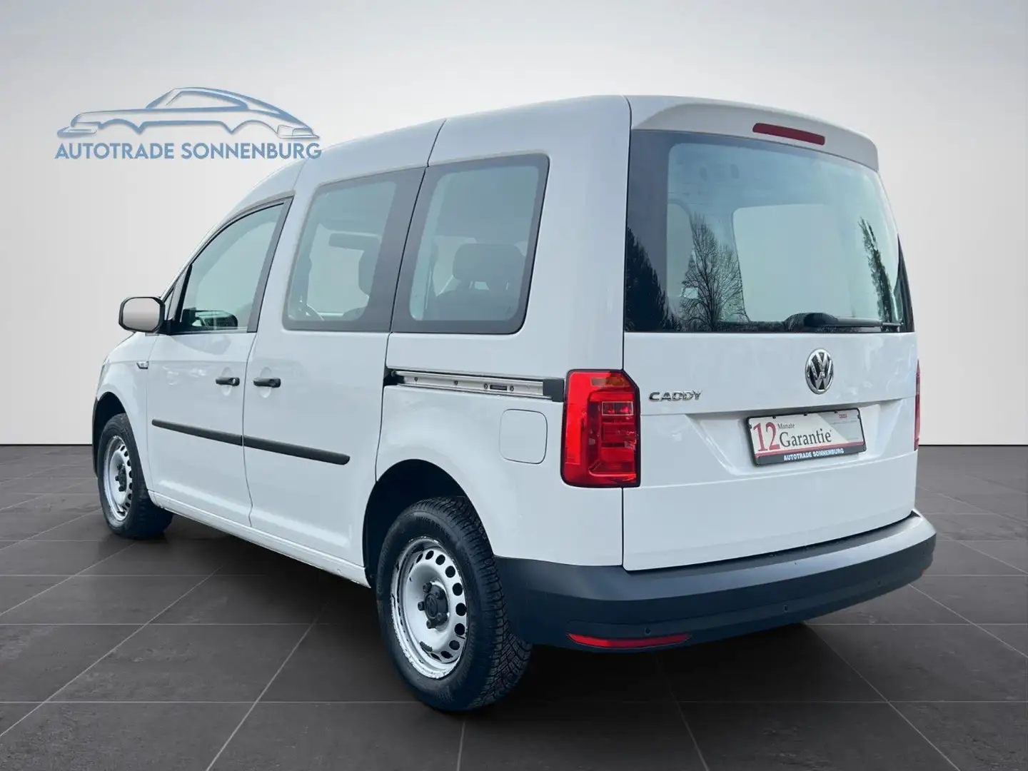 Volkswagen Caddy Nfz Kombi BMT/2.0 TDI/Klima /1.Hand/SHZ Blanc - 2