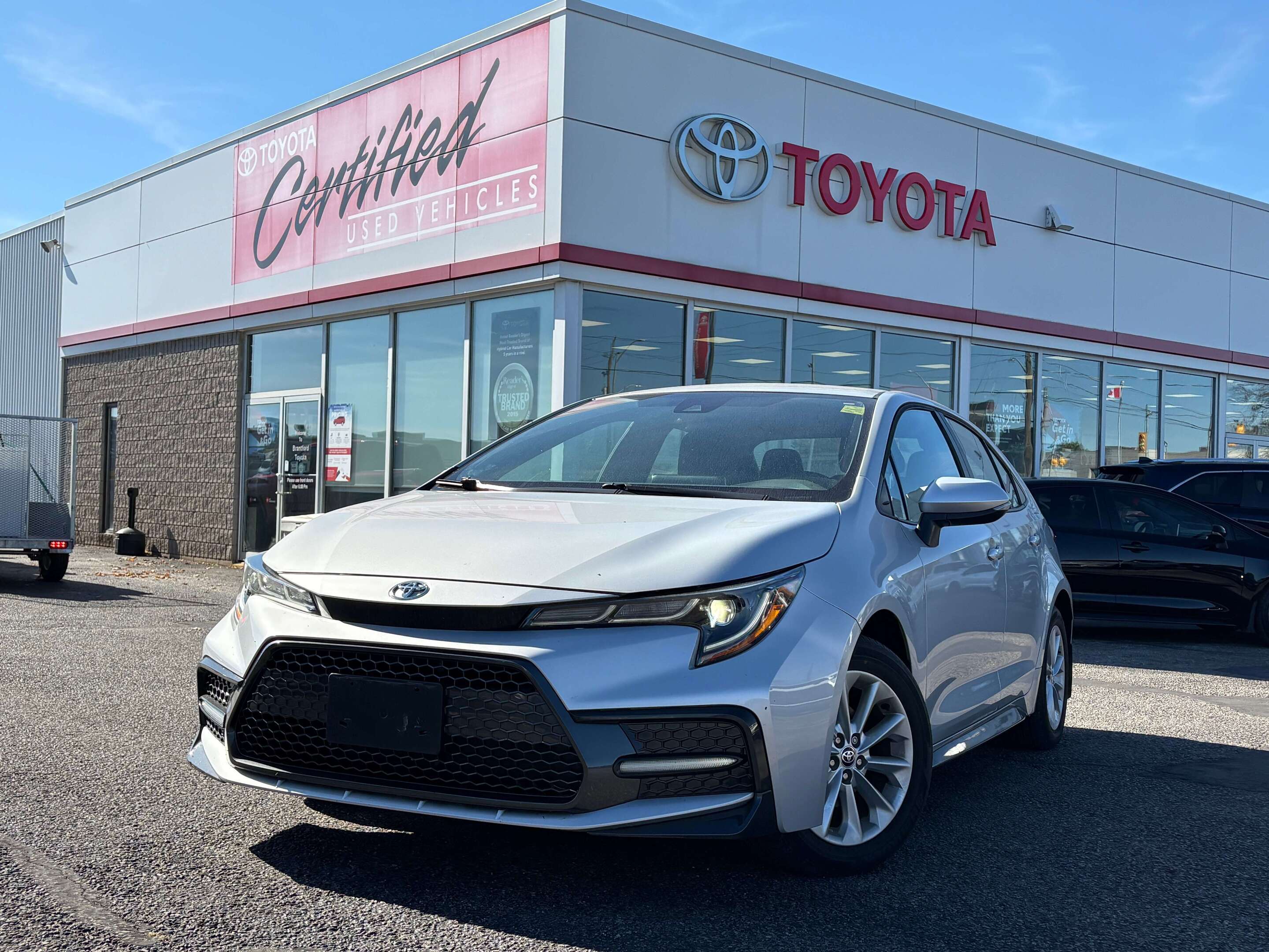 Silver 2021 Toyota Corolla Sedan Front-Wheel Drive Automatic