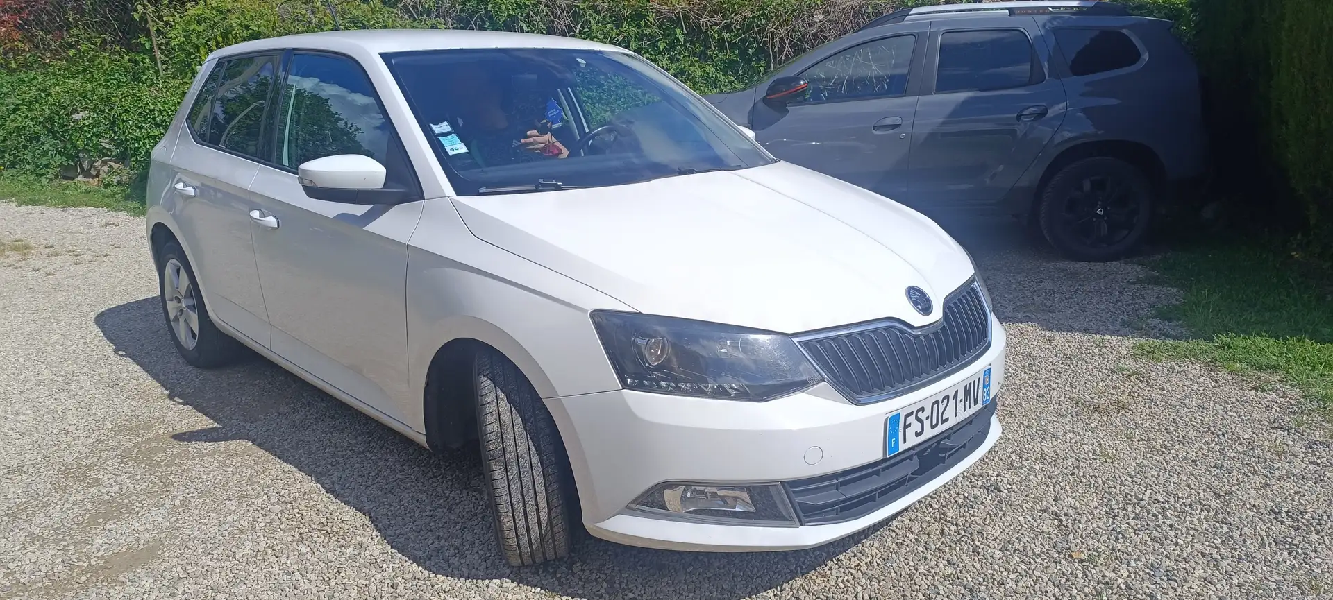 Skoda Fabia Fabia 1.0 MPI 75 ch Greentec Ambition Blanc - 1
