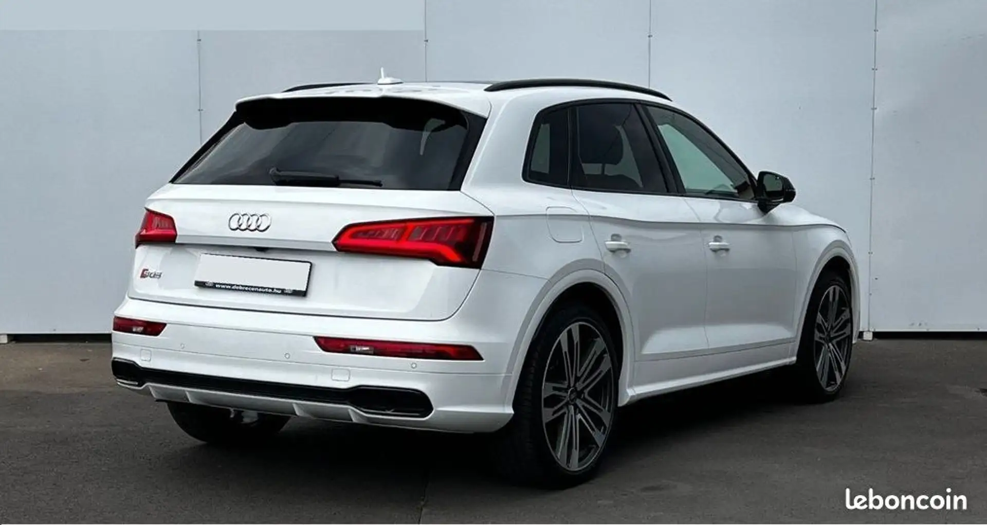Audi SQ5 3.0 TDI 347CH QUATTRO TIPTRONIC BLACK EDITION GPS-LED-TOIT OUVRANT-JANTES 21-SIEGES SPORT CUIR-LED-CAMERA-CARTE GRISE INC Blanc - 2