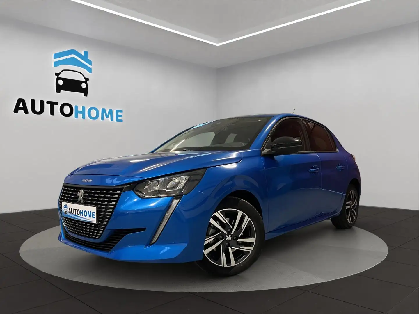 Peugeot 208 1.5 BlueHDi S&S Allure Pack 100 Bleu - 2
