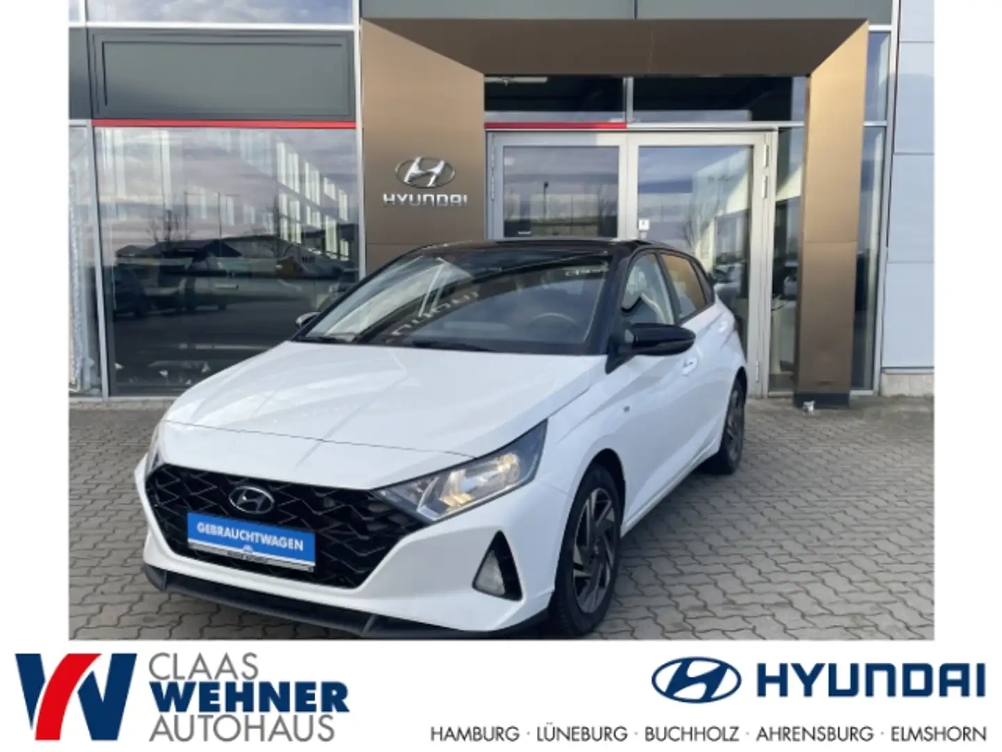 Hyundai i20 Intro Edition 1.0 T-GDI * Sitzheizung *Einparkhilf Blanc - 1