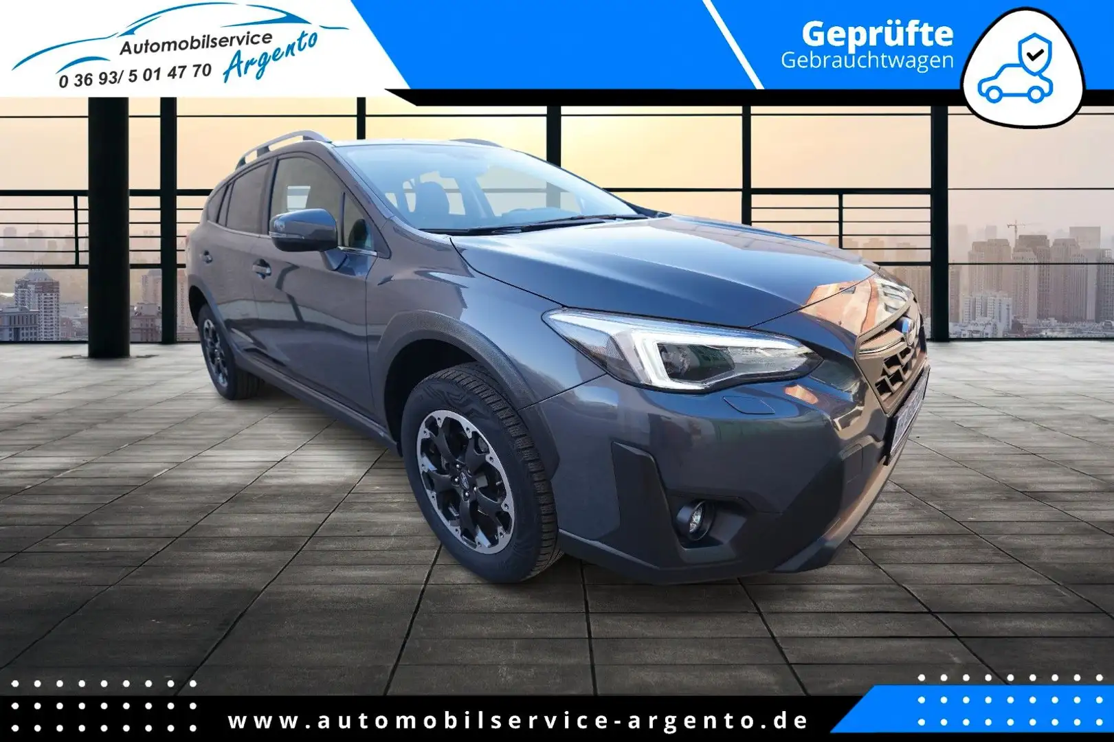 Subaru XV 1.6i AUT. EXCLUSIVE=1.HD=EXTRAS=GARANTIE=TOP Gris - 2