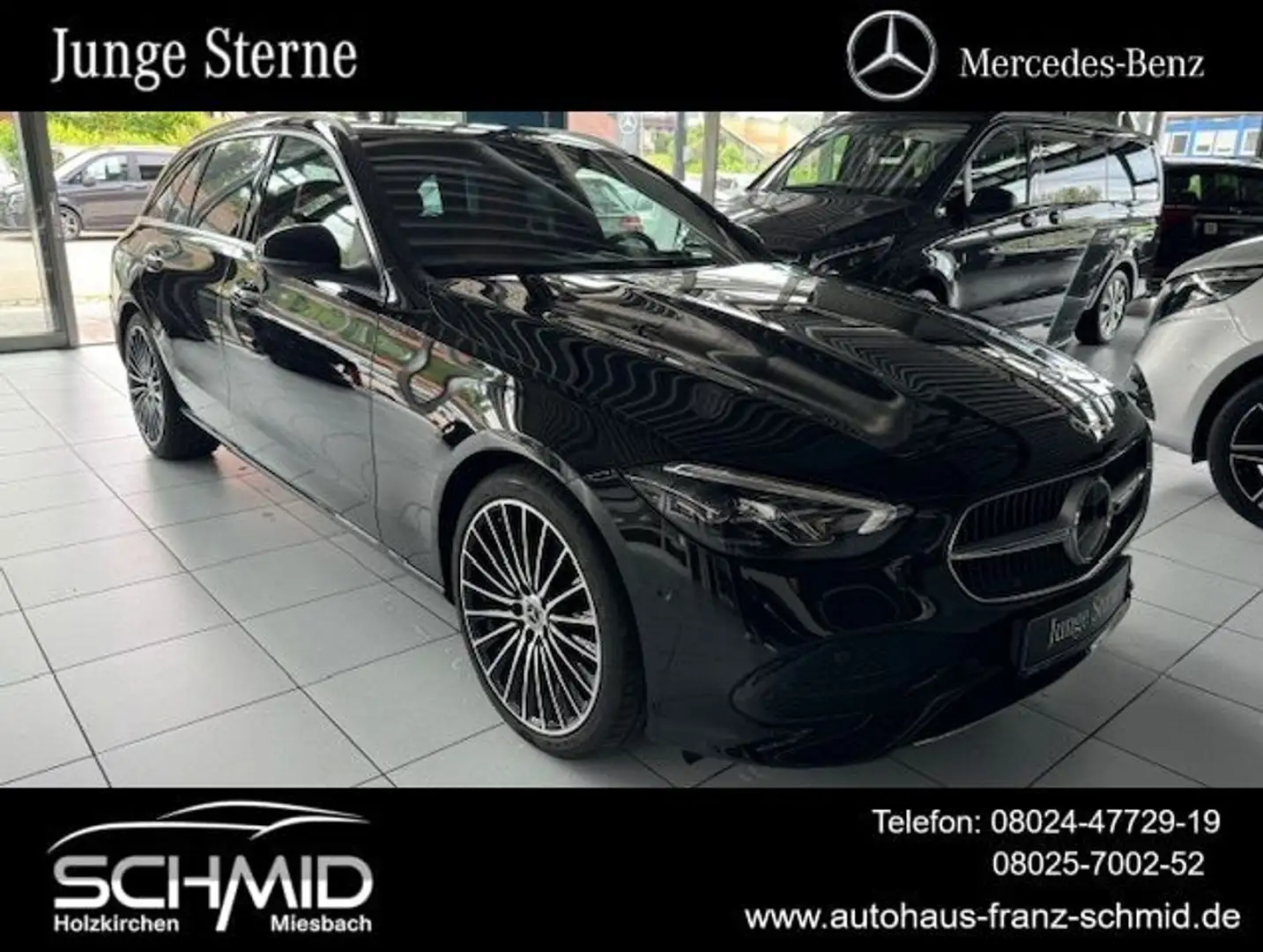 Mercedes-Benz C 200 T AMG SHZ Hinten 360° High-End NAPPA Braun Zwart - 1