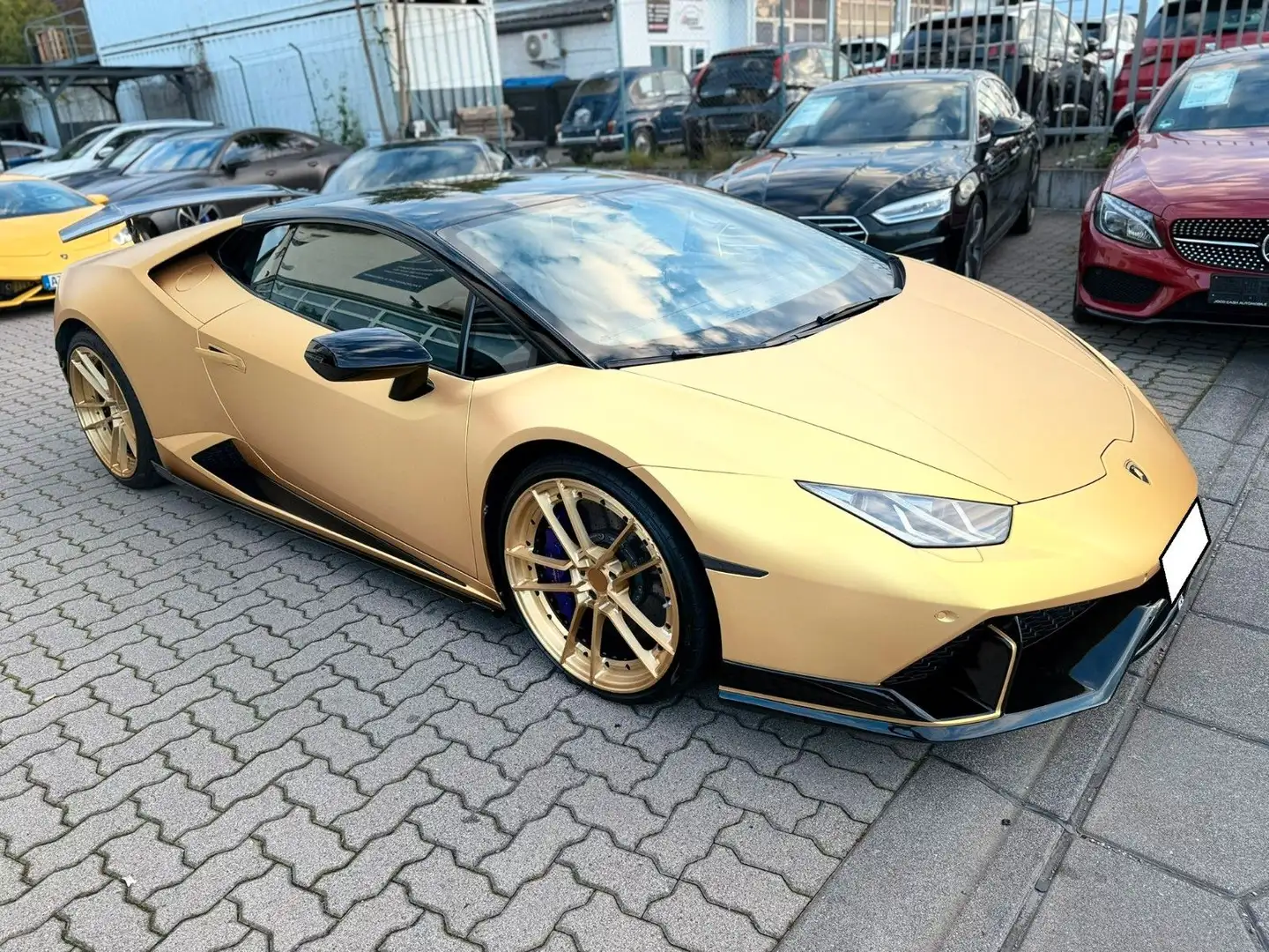 Lamborghini Huracán LP-610*LIFT*LED*SPORTABGAS*KERAMIK* Gold - 1