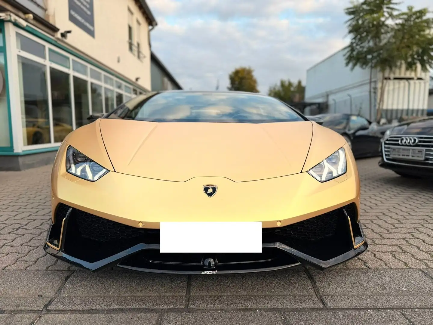 Lamborghini Huracán LP-610*LIFT*LED*SPORTABGAS*KERAMIK* Gold - 2