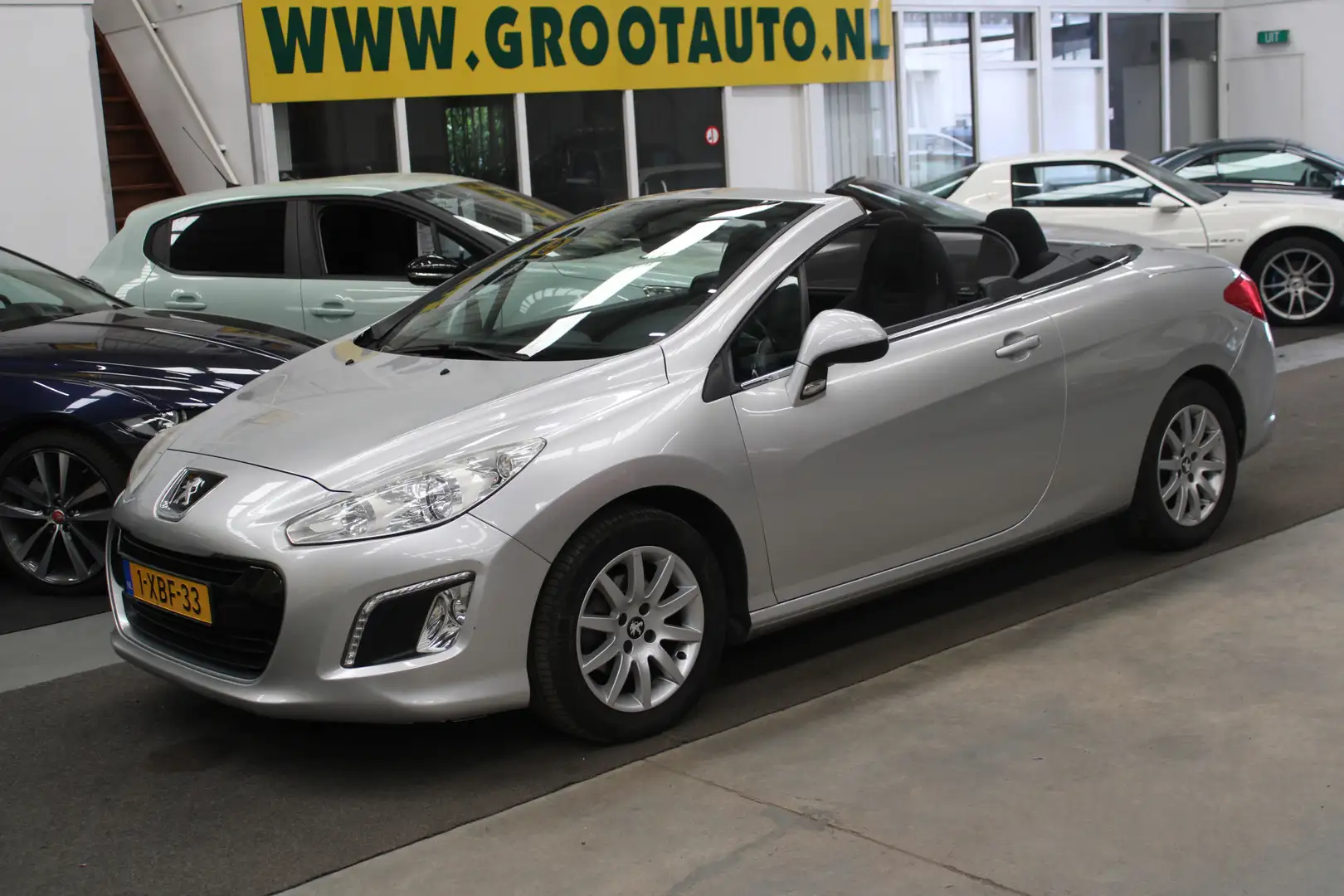 Peugeot 308 CC 1.6 VTi Sport Airco, Cruise control, Sportstoel Grijs - 1