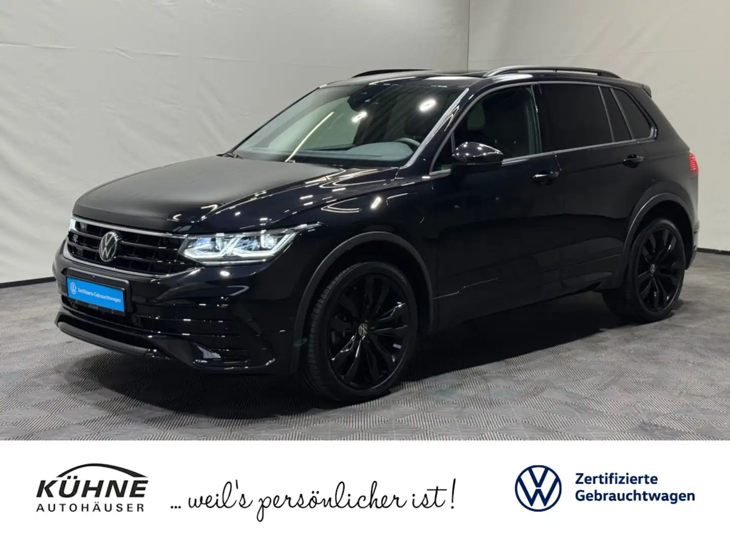 Volkswagen Tiguan R-Line 1.4 TSI eHybrid | MATRIX NAVI PANO Noir - 1