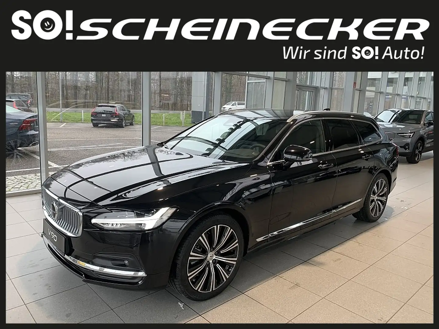 Volvo V90 V90 B5 AWD Plus Bright Geartronic Schwarz - 2