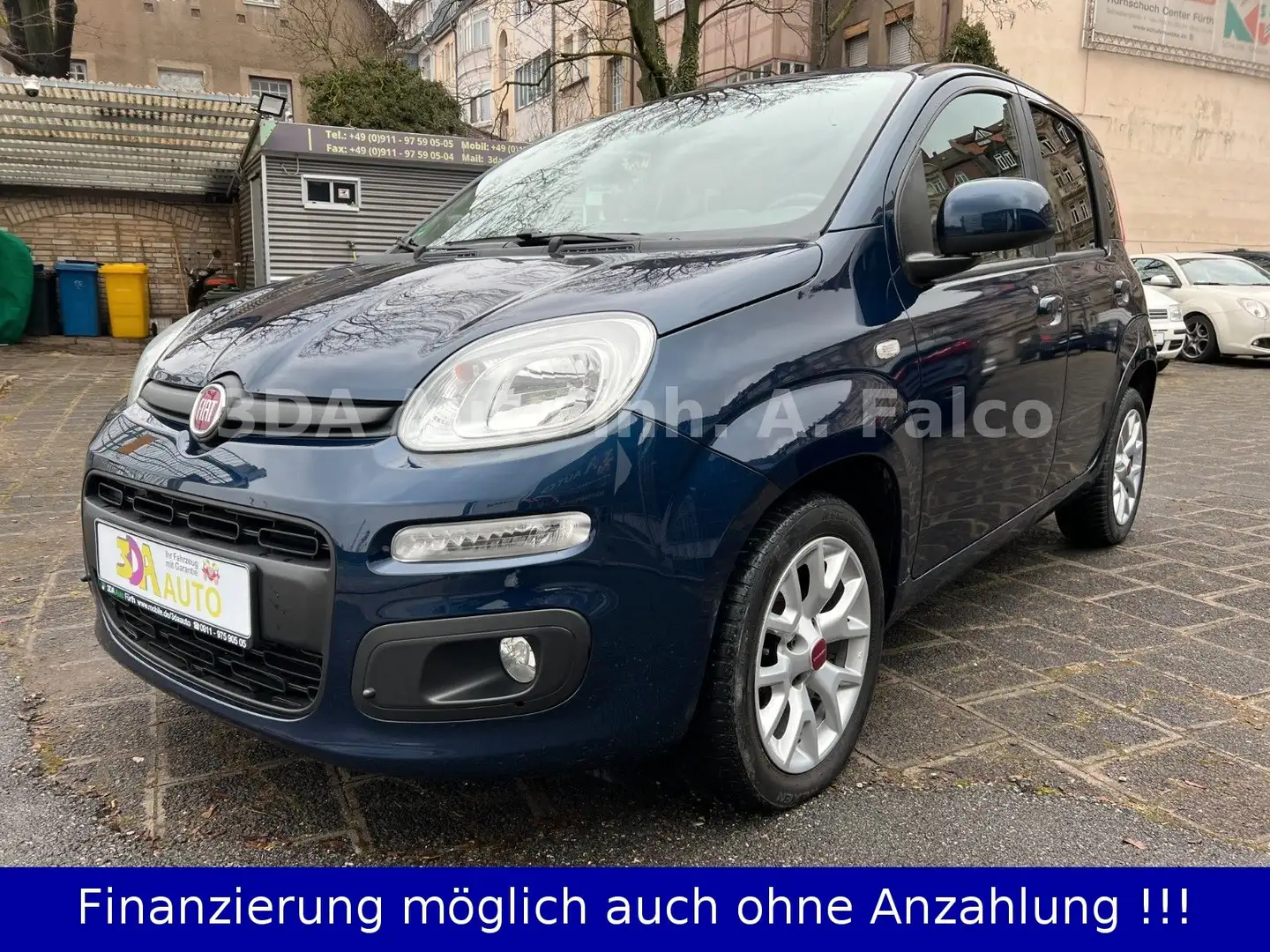 Fiat Panda 1.2 Lounge Blue & Me Alufelgen Klima Blu/Azzurro - 2