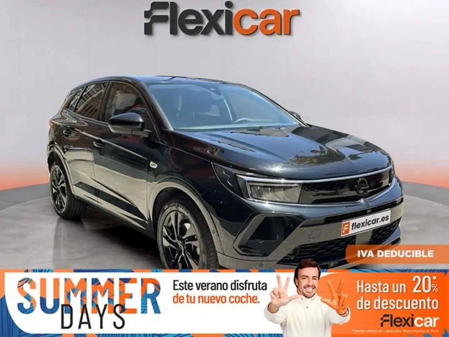 Opel Grandland 1.2+Turbo+GS Negro - 1